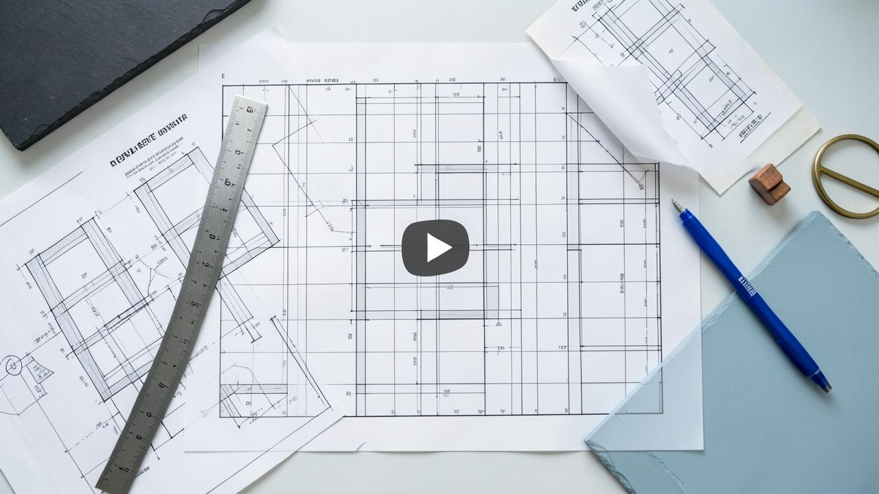Coordinated architectural construction drawings arranged for pre-issue review